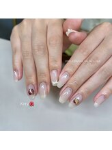 エーワン(a-one)/日焼けキティーネイル