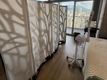 毛穴洗浄ブースが半個室になりました！