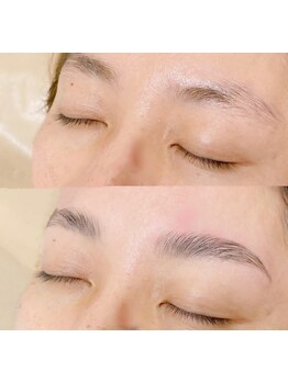 アイブロウメニューがあるサロン