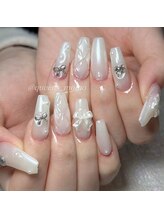 クイーンズビューティーサロン 新宿本店(Queen's beauty salon)/チップ長さ出し10本やり放題