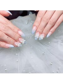 うるっと冬映えネイル