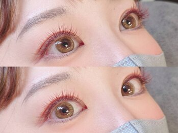 銀座ボニー 旭川店の写真/[ナチュラルに盛れる]春色が映える目元に＊暖色カラエクでアイシャドウ効果も叶う旬デザイン／LED対応◎