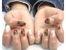 べっ甲ニュアンスネイル