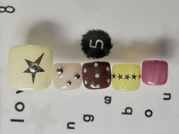 ジェミーネイル エビス(Jemiy nail ebisu)/フット個性派星10480yen
