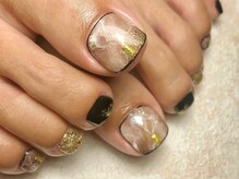 オーラリー ネイル アート メゾン(ORRERY nail art maison)/フット / ニュアンス
