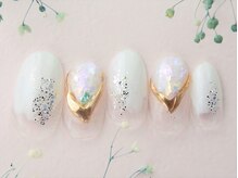 ネイルズガッシュ 蒲田東口店(NAILsGUSH)/＊奥行きオーロラ＊