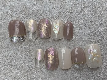 カラネイル 南森町店(calla nail)/パステル水彩パレット