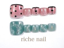 リッシュネイル 新百合ヶ丘店(riche nail)/Foot定額コース