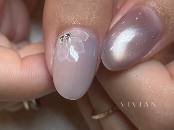 ヴィヴィアン ネイル(Vivian nail)/フラワー