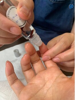 タキモトシロップ(Takimotosyrup)の写真/甘皮角質ケアメニュー3,300円＊清潔感ある手足に♪思わず触れたくなる美しい手足に仕上げます◎