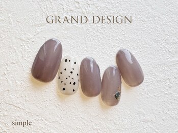 グランドデザイン 穂積店(GRAND DESIGN)/ダルメシアンNail