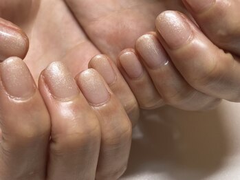 シンプルグラデーションネイル