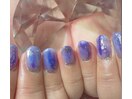 【陽泉】紫陽花カラーネイル