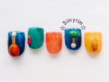 シルニー リム(Silny rim)/【FOOT】アート込SET　￥9480