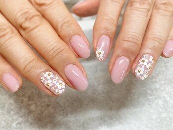 プリヴェ バイ サロンリュクス(Prive by Salon Luxe)/お花畑ネイル