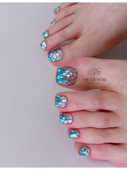 ザ デミュア 銀座店/海フットネイル