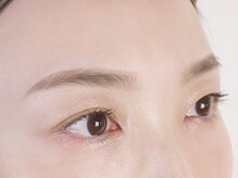 自眉を生かした似合わせデザインが得意♪アイブロウスタイリング