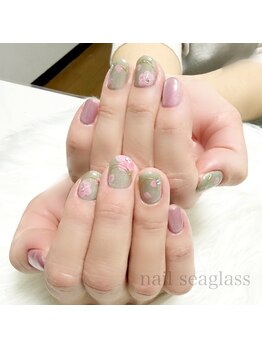 ネイル シーグラス(nail seaglass)/