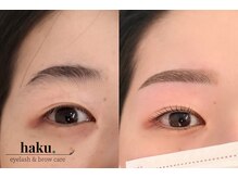 ハク(haku.)の雰囲気（整えることで、余白のある美しさへ）