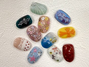 アゲート(Agate)の写真/大人気マグネット/フラッシュネイルも多数ご用意しております♪
定額、カラー変更や画像持ち込みも対応☆