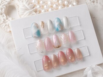 ビューティマーケット アングゥ(BEAUTY MARKET ungu)の写真/好みのデザインが見つかる!色替えOKで毎月変わるマンスリー定額メニュー◎