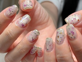 ミクレ あざみ野(MICRE)の写真/大人可愛いシンプルニュアンスが得意☆パラジェル×フィルイン◎パラジェル追加料金なし!大人女性にお勧め!