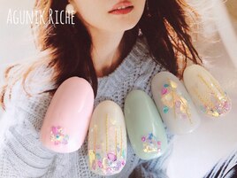 【ホログラムネイル】