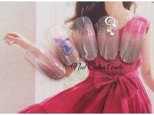 ネイルサロン アミティエ(Nail Salon Amitie)/グラデ×ミラー大人綺麗ネイル