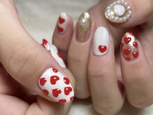 サロンドフォーエイチ(salon de 4H)/エンボスハートの可愛さ♪