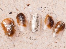 アイネイルズ 町田店(I nails)/クリアフィルム塗りかけ6480円