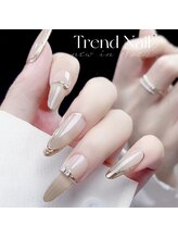 トレンドネイルスタジオ(Trend Nail Studio)/ベージュ系色のグラデーション