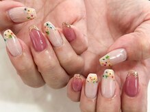 テラス(TERRACE)/大人ガーリードライフラーネイル