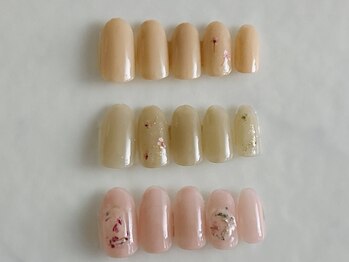 押し花ネイル♪