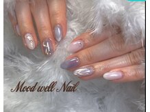 モードウエルネイル(Mood well Nail)の雰囲気（ミディアムスカルプ＆ニュアンスネイル♪）