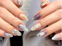 バタフライ 津田沼店(Butterfly)/水引きネイル♪