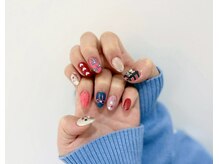 アインネイル(Aing nail)/カラフルポップネイル　MOMO施術