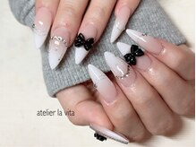 アトリエ ラビータ(atelier la vita)/スカルプ　リボン