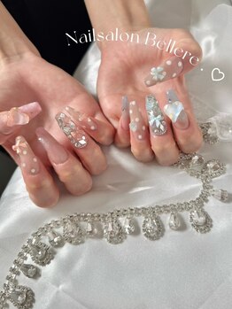 ベルレ 奈良店(Bellere)/ドット×埋めつくしネイル