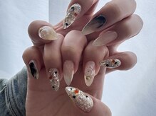 ペアリング(Pairing nail&eyelash)/free art 90min/持込みデザイン