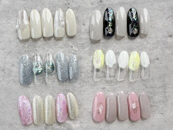 エイル ビューティ スタジオ(EIL beauty studio)の写真/オフィス・日常に映えるシンプルデザインが豊富！毎月変わるキャンペーンネイル4900円♪