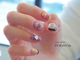 ショートデザインネイル