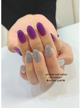 プライベート ネイルサロン マーマ(murmur)/アシメネイル