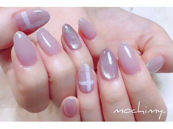モチミィ(mochimy.)/*ブランケットネイル*