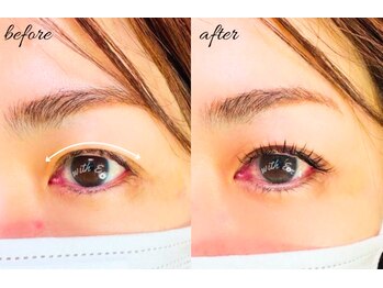 ウィズエン(with En)/オーソドックスな量のエクステ