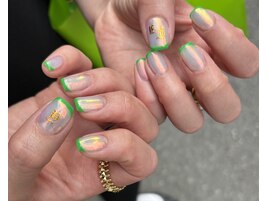 140 フレンチネイル