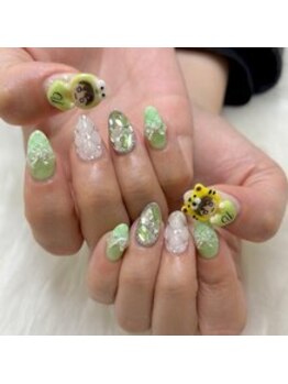 プリュム(Plume)/3D/推しネイル/キャラクター