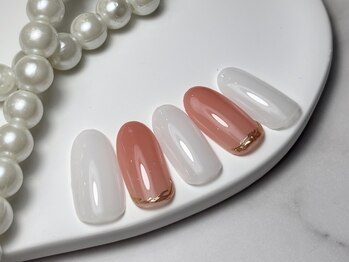 スパイス ネイルズ アンド スパ 玉川高島屋SC店(SPICE NAILS&SPA)/simpleアート ¥8800
