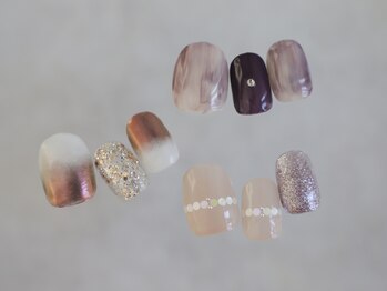 ディー ネイル アイラッシュ ヒサヤ(DEE nail×eyelash hisaya)の写真/幅広いデザイン展開。【◆シンプル定額￥4950/スタンダード定額￥5500/プレミアム定額￥7150】