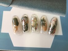 ネイルサロン&スクール ジーナ(GINA)/秋色ニュアンスネイル