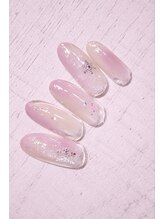 ラルネイル 大宮(Lull. nail)/＊ふわり粉雪＊塗りかけ＊